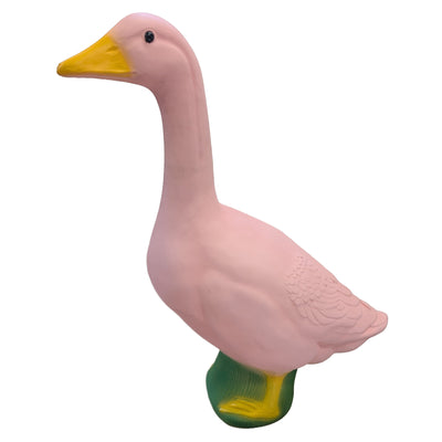 Union Products Pink Goose Lawn Ornament, Outdoor Garden or Walkway Decoration - VMInnovations