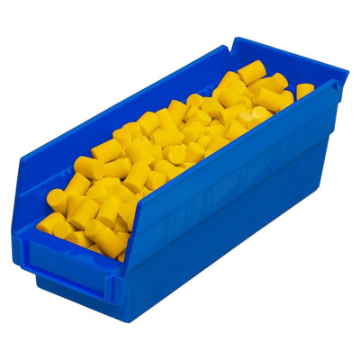 Akro-Mils 24 Pack Plastic Storage Shelf Bins, Space-Saving Organizers,(Open Box) - VMInnovations