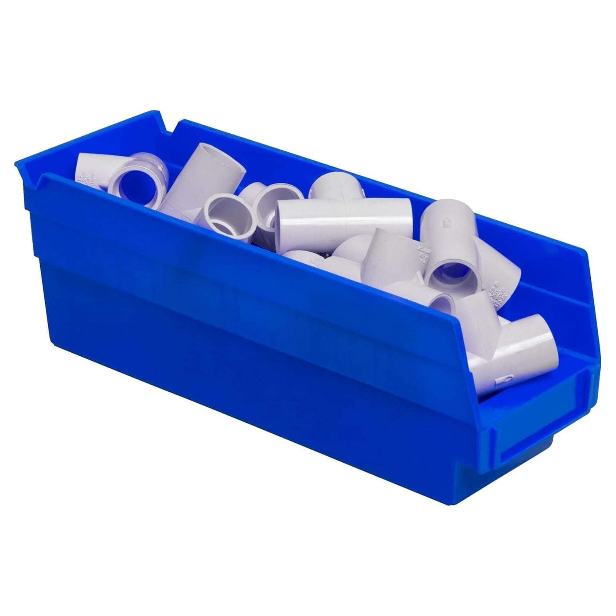 Akro-Mils 24 Pack Plastic Storage Shelf Bins, Space-Saving Organizers,(Open Box) - VMInnovations