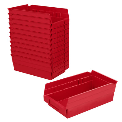 Akro-Mils 12 Pack AkroBins Plastic Storage Bins, Organizers (Open Box)