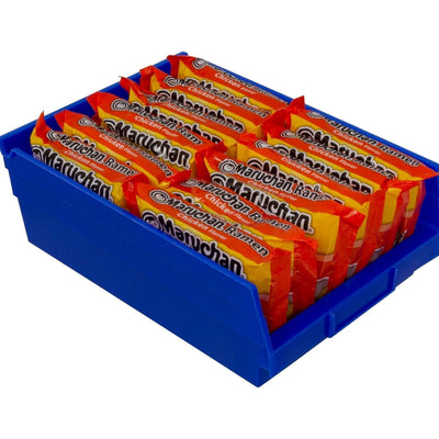Akro-Mils 12 Pack Plastic Storage Shelf Bins, Space-Saving Organizers,(Open Box)