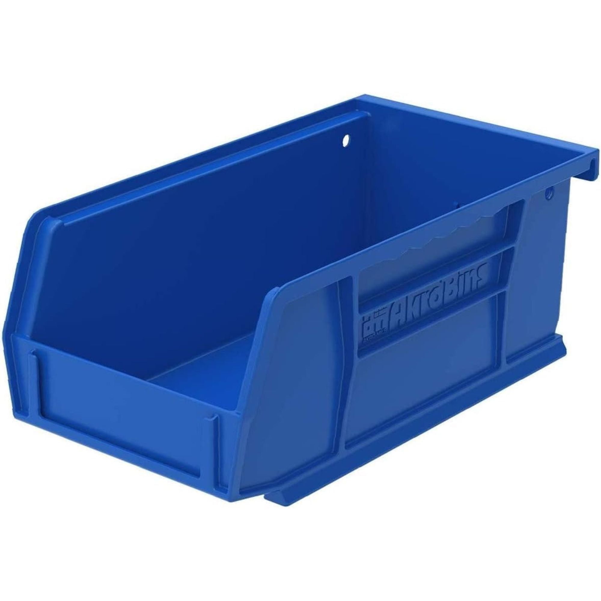 Akro-Mils 24 Pack AkroBins Plastic Storage Bins, Space-Saving Organizers, Blue (Open Box)