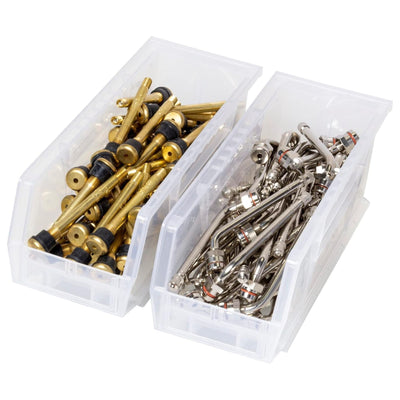 Akro-Mils 12 Pack AkroBins Plastic Storage Bins, Space-Saving Organizers, (Used) - VMInnovations