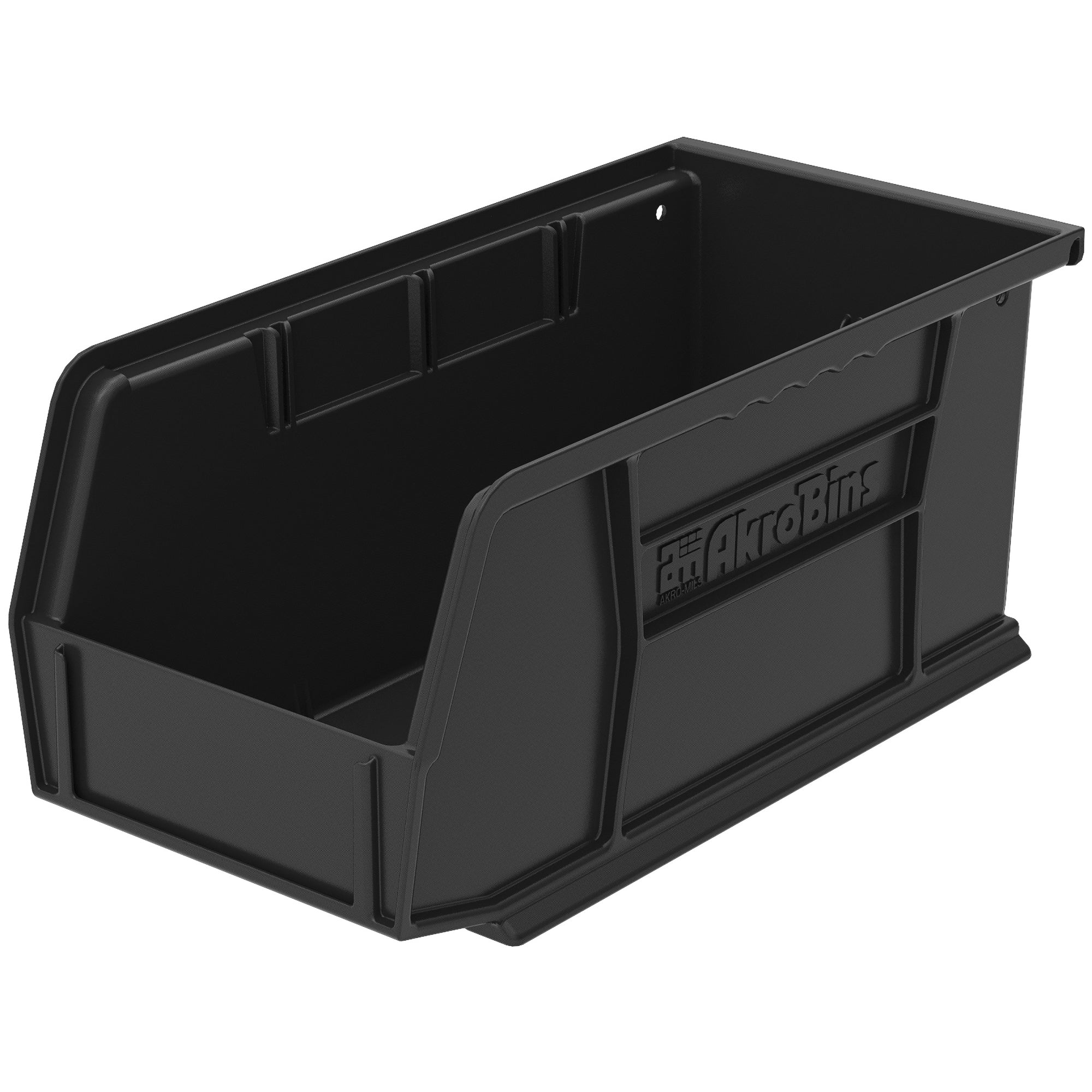 Akro-Mils 12 Pk AkroBins Plastic Storage Bins, Space-Saving Organizers(Open Box)