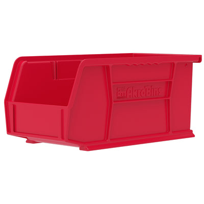 Akro-Mils 12 Pk AkroBins Plastic Storage Bins, Space-Saving Organizers(Open Box)