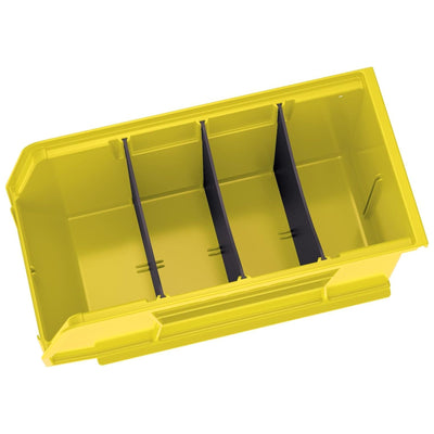Akro-Mils 12 Pk AkroBins Plastic Storage Bins Space-Saving Organizers (Open Box)