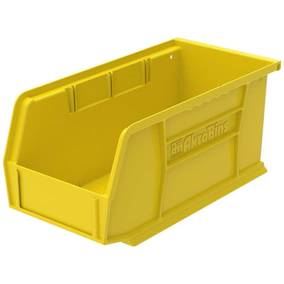 Akro-Mils 12 Pk AkroBins Plastic Storage Bins Space-Saving Organizers (Open Box)