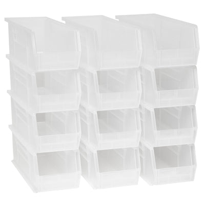 Akro-Mils 12 Pack AkroBins Plastic Storage Bins, Organizers (Open Box)