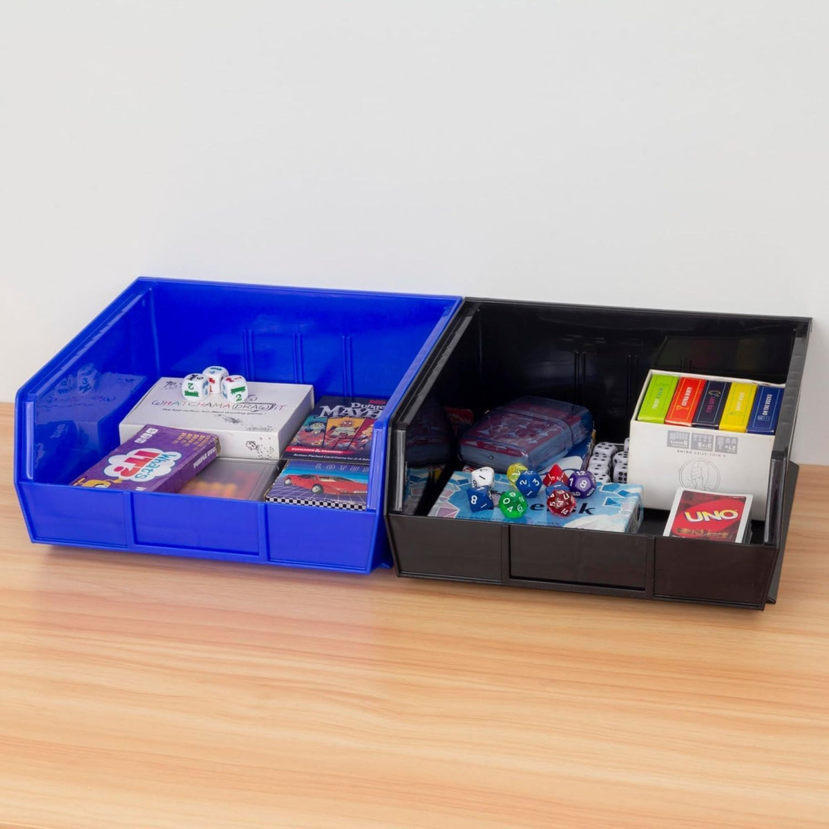 Akro-Mils 6 Pack AkroBins Plastic Storage Bins, Organizers (Open Box)
