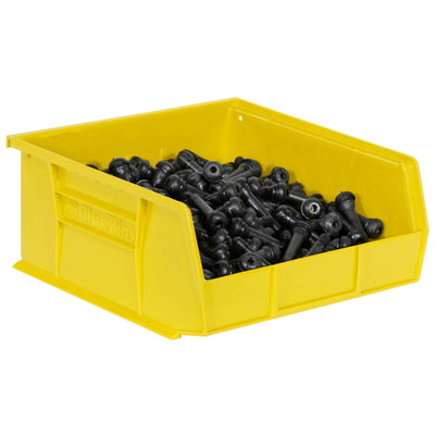 Akro-Mils 6 Pk AkroBins Plastic Storage Bins, Space-Saving Organizers (Open Box)