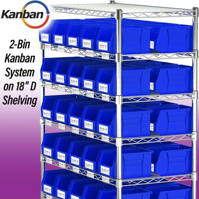 Akro-Mils 12 Pack AkroBins Plastic Storage Bins, Organizers(Open Box) - VMInnovations