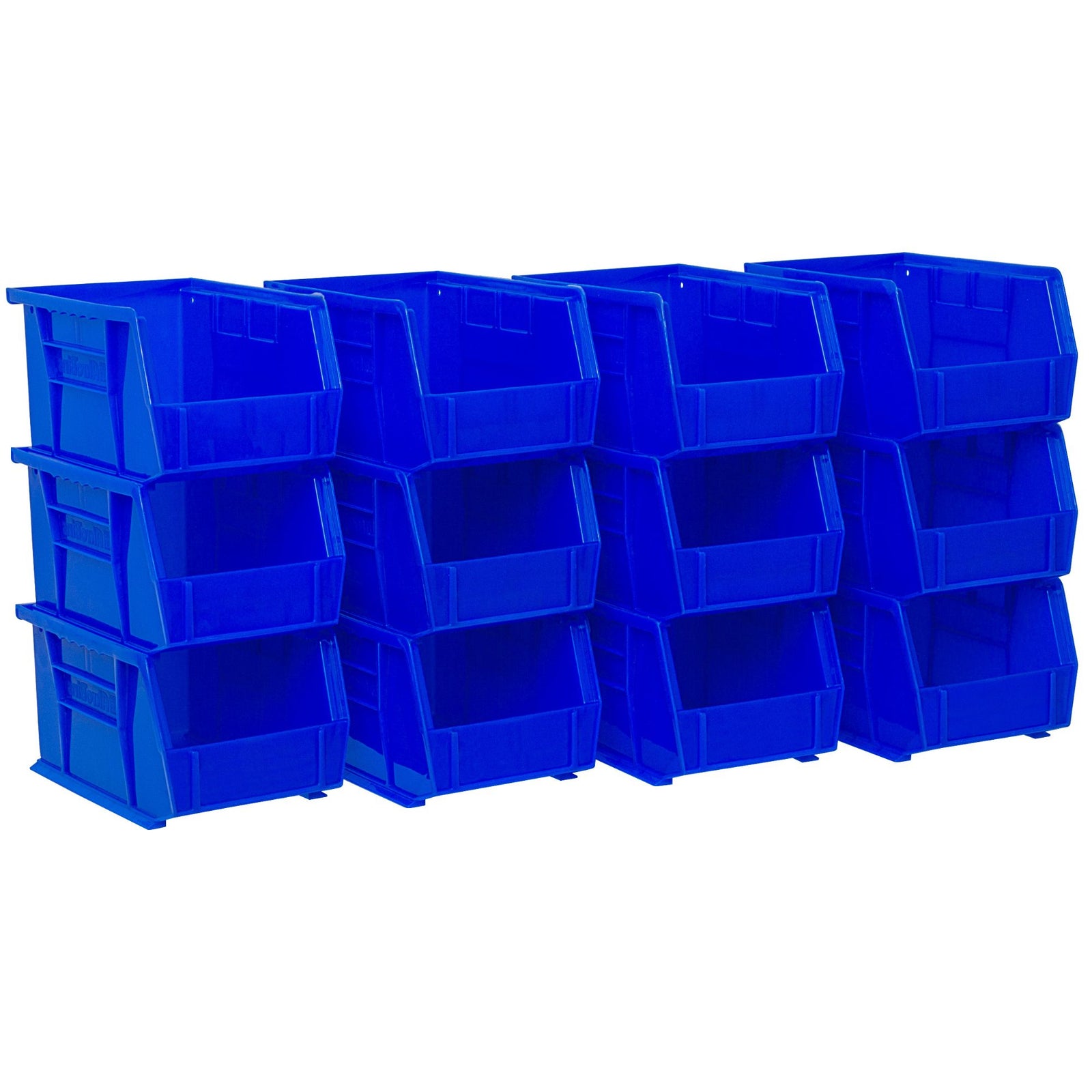 Akro-Mils 12 Pack AkroBins Plastic Storage Bins, Organizers(Open Box) - VMInnovations