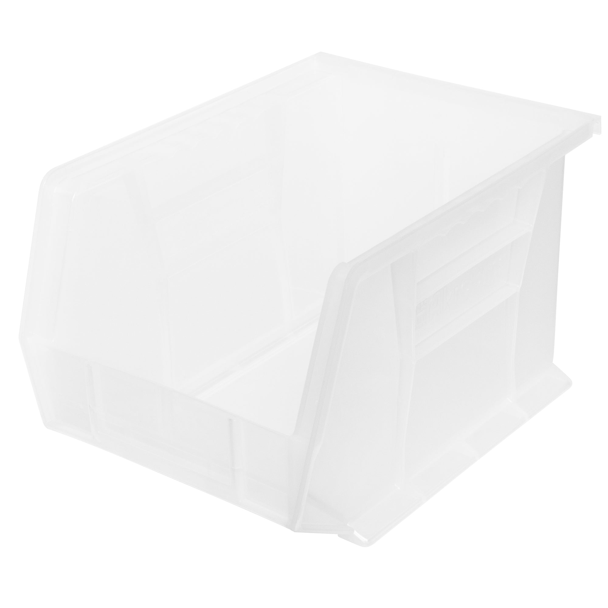 Akro-Mils 6 Pk AkroBins Plastic Storage Bins, Space-Saving Organizers (Open Box)