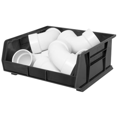 Akro-Mils AkroBins Plastic Storage Bins, Space-Saving Organizers (Open Box) - VMInnovations