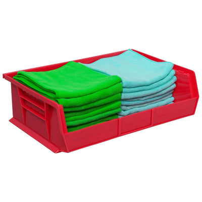 Akro-Mils 6 Pack AkroBins Plastic Storage Bins, Organizers (Open Box) - VMInnovations