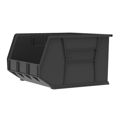 Akro-Mils 3 Pk AkroBins Plastic Storage Bins, Space-Saving Organizers (Open Box)