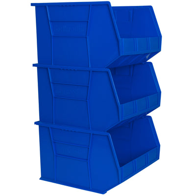 Akro-Mils 3 Pack AkroBins Plastic Storage Bins Organizers (Open Box) - VMInnovations