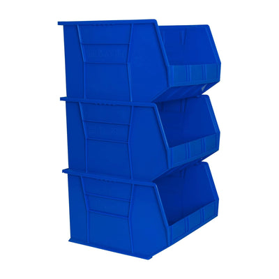 Akro-Mils 3 Pack AkroBins Plastic Storage Bins Organizers (Open Box) - VMInnovations