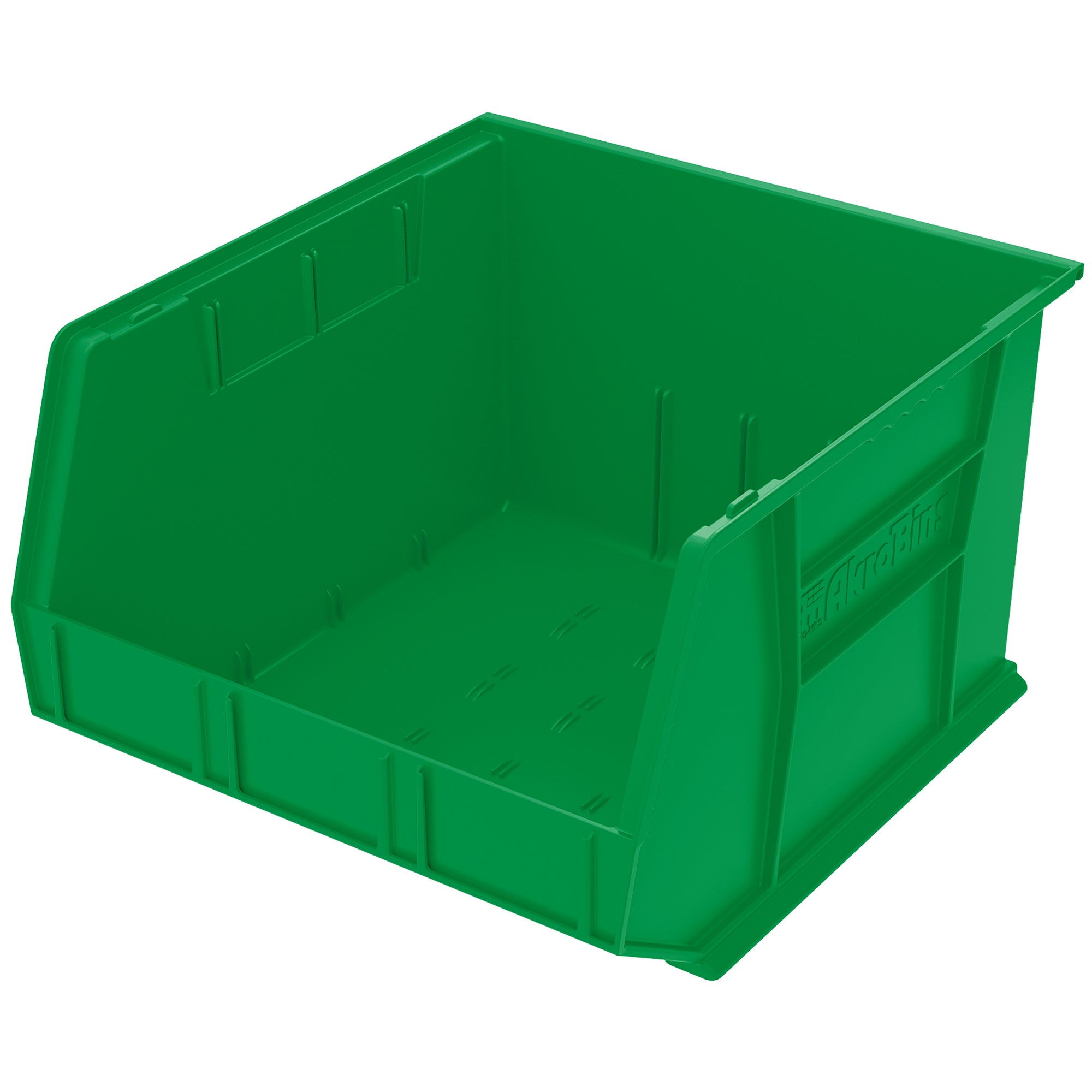 Akro-Mils 3Pk AkroBins Plastic Storage Bins, Space-Saving Organizers, (Open Box)