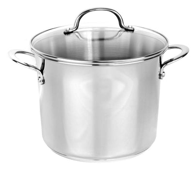 FARBERWARE Millennium 10 Piece Kitchen Cookware Set Pots/Pans Tulip (Open Box)