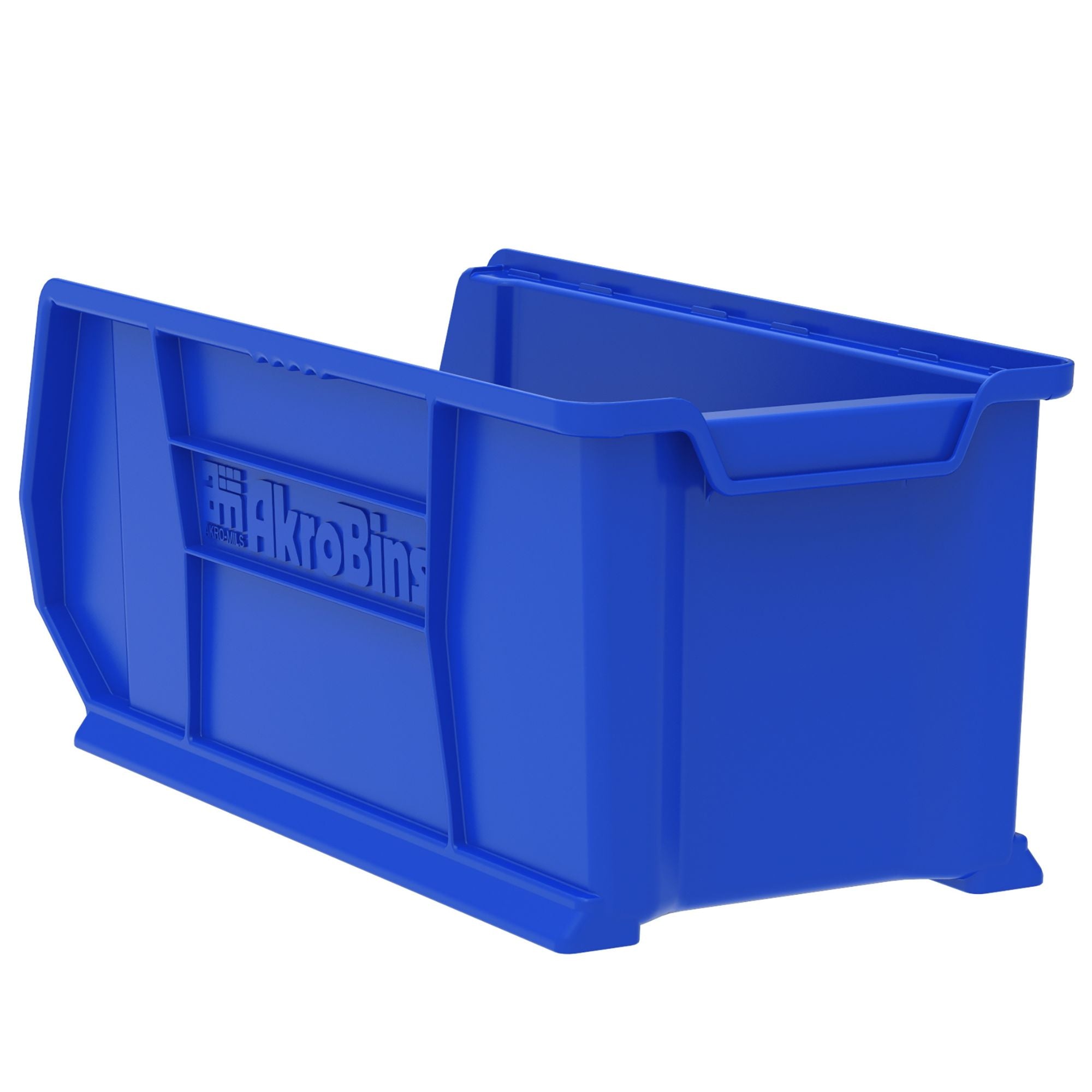 Akro-Mils 4 Pack AkroBins Plastic Storage, Space-Saving Organizers (Open Box)