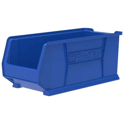 Akro-Mils 4 Pack AkroBins Plastic Storage, Space-Saving Organizers (Open Box)