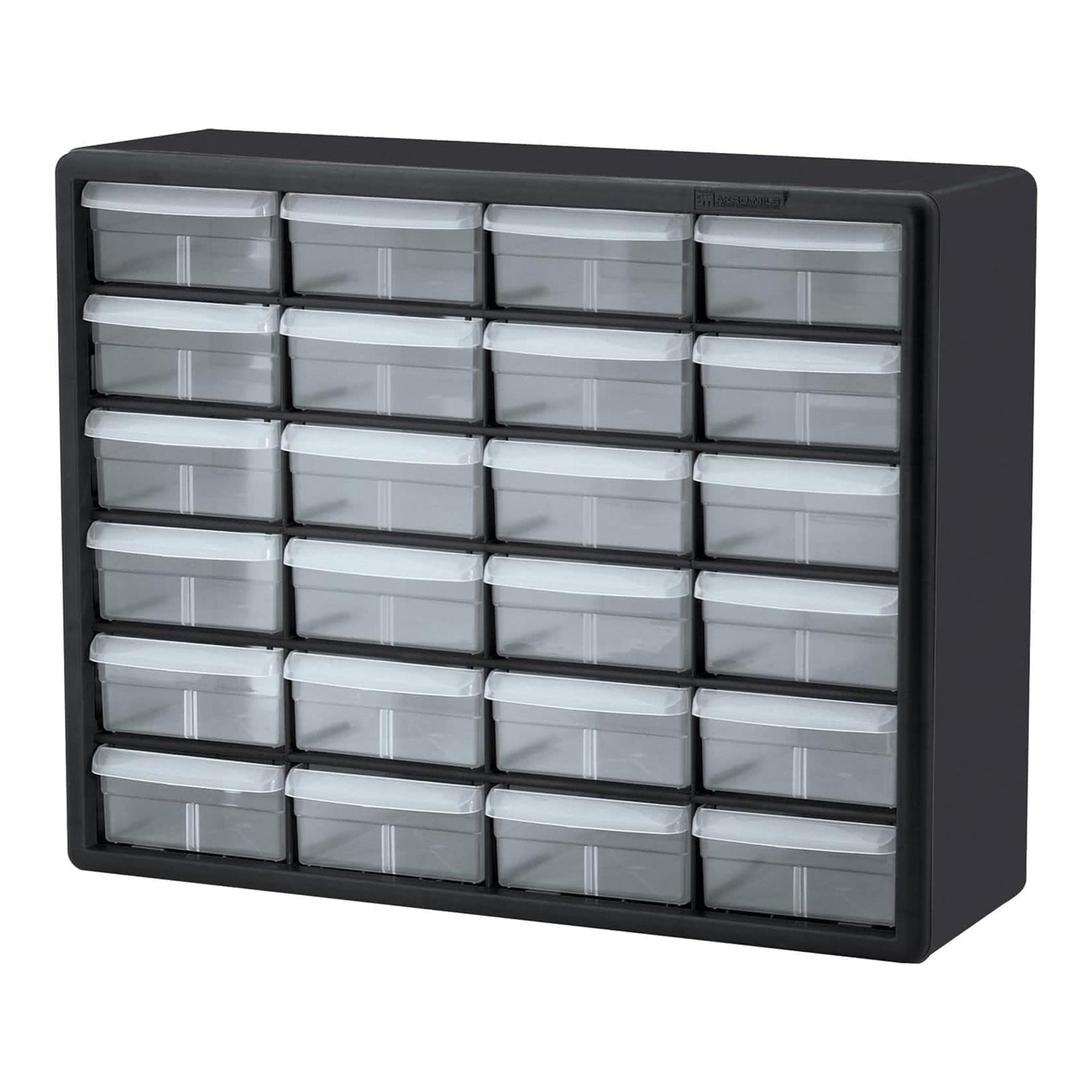 Akro-Mils 24 Drawer Plastic Storage Organizer Cabinet for Garage Use (Open Box)