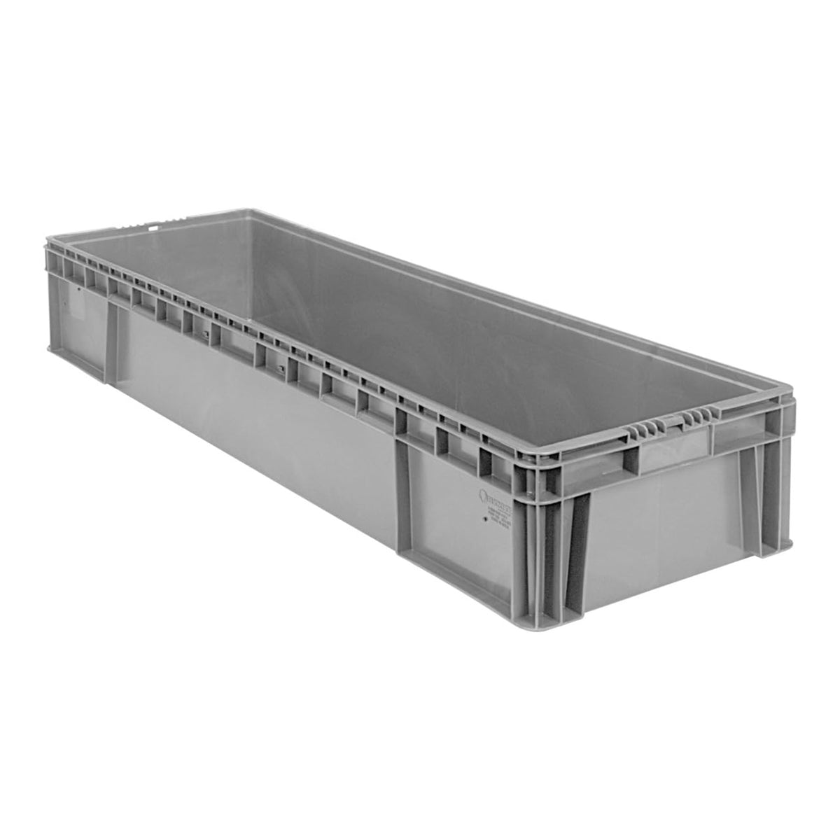 Buckhorn 48" Plastic Storage Bin, Stackable Garage Organizer Tote (Open Box)