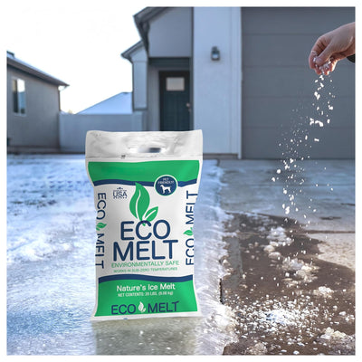 Snow Joe Eco Melt Premium Pet-Safe Ice Met, Low-Tracking Deicer, Works to -25°F