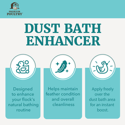 Premium Poultry Diva Dust Bath with Lavender and Tea Tree, 20 Lb Bag, 2 Pack - VMInnovations