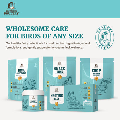 Premium Poultry Diva Dust Bath with Lavender and Tea Tree, 20 Lb Bag, 2 Pack