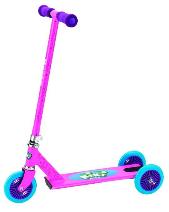 Razor Kixi Mixi Kick 2 or 3 Wheel Convertible Scooter (Pink & Purple) - Open Box
