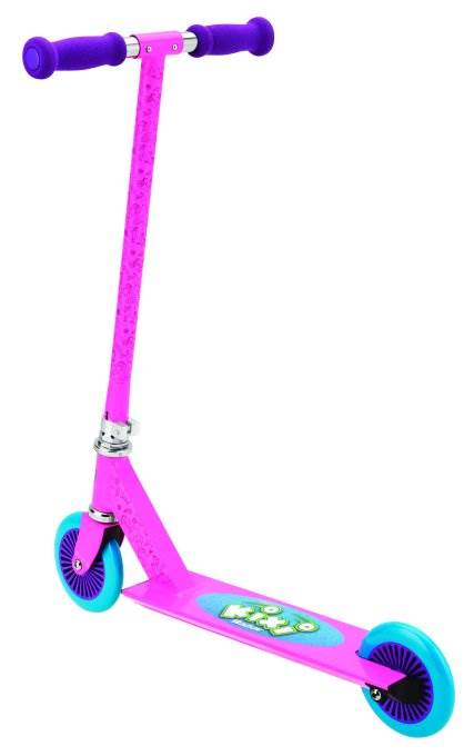 Razor Kixi Mixi Kick 2 or 3 Wheel Convertible Scooter (Pink & Purple) - Open Box