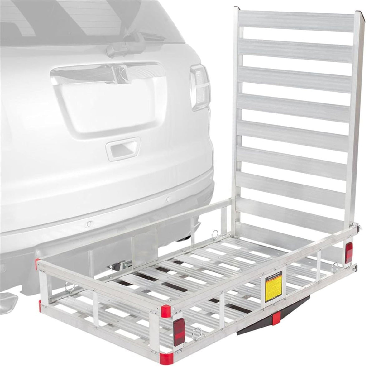 Silver Spring 48" x 28" Steel Wheelchair Carrier w/Ramp & Hitch Mount (Open Box)