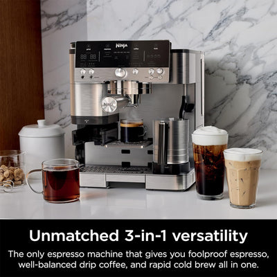 Ninja Luxe Café Premier Series 3 in 1 Coffee Machine (Certified) (Open Box) - VMInnovations