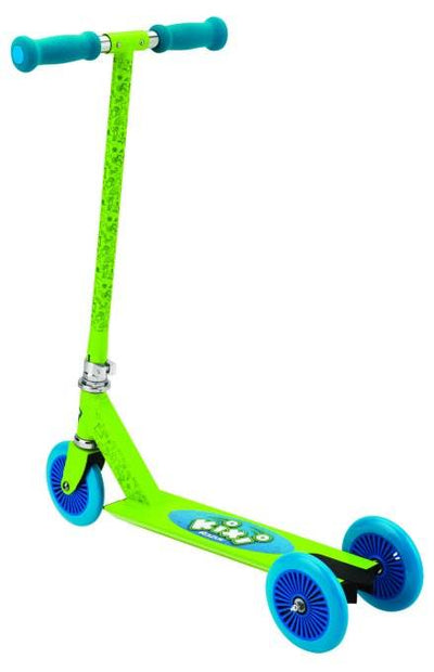 Razor Kixi Mixi Kick 2 or 3 Wheel Convertible Scooter (Blue & Green) - Open Box