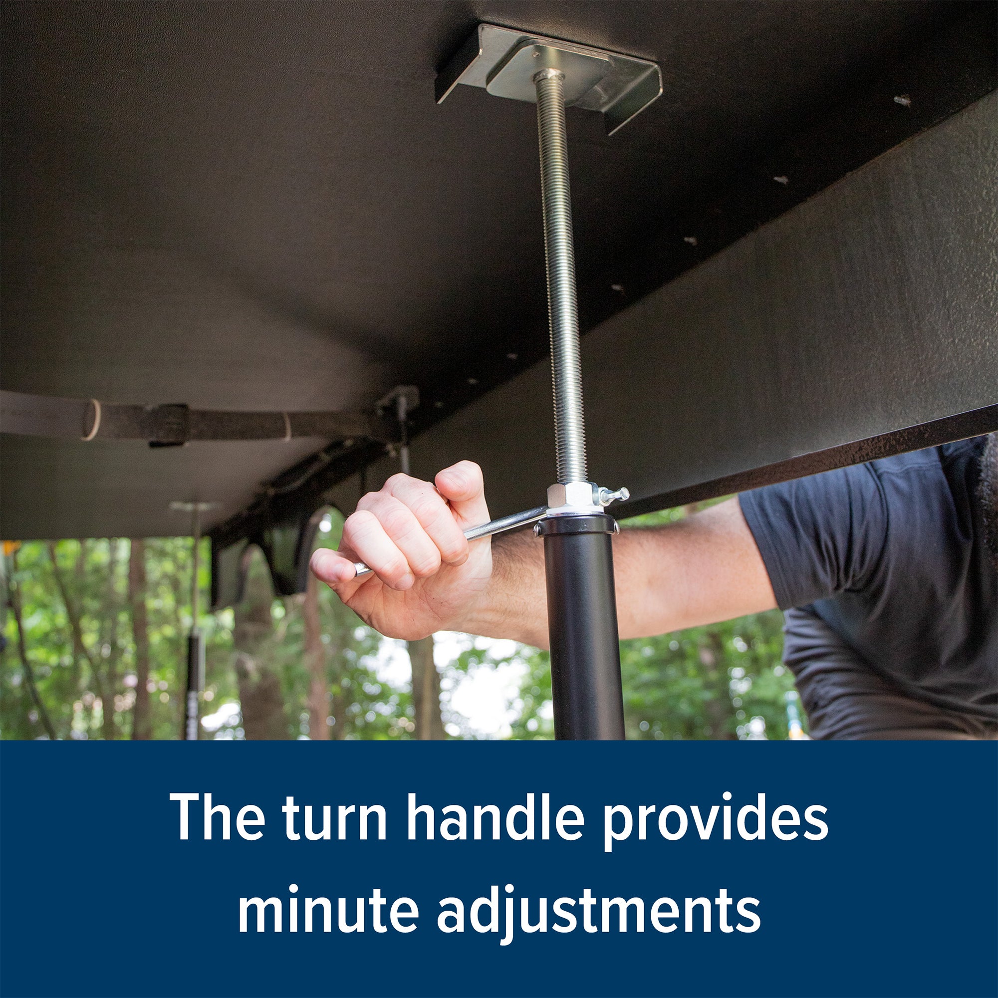 Camco Eaz-Lift Adjustable RV Slide-Out Supports, 19 to 49 Inch Lift, Pack of 2 - VMInnovations