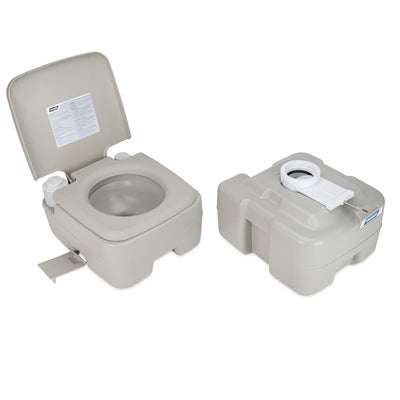 Camco 5.3 Gal Portable Toilet W Detachable Holding Tank & Carry Handle(Open Box)