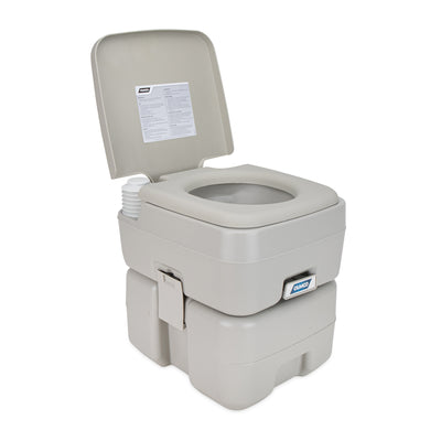 Camco 5.3 Gal Portable Toilet W Detachable Holding Tank & Carry Handle(Open Box)