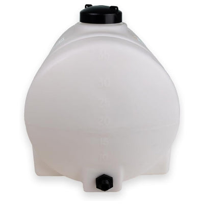 Norwesco 35 Gal Horizontal Leg Utility Tank, Water Storage Container (Open Box)