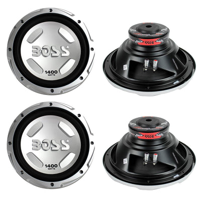 BOSS AUDIO Chaos CX122 12" 5600 Watt Car Power Subwoofer Sub Woofer PAIR - VMInnovations