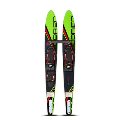 O'Brien Watersports Celebrity 58" Combo Waterskis w/ Jr. X-7 and Rear Toe Plate - VMInnovations