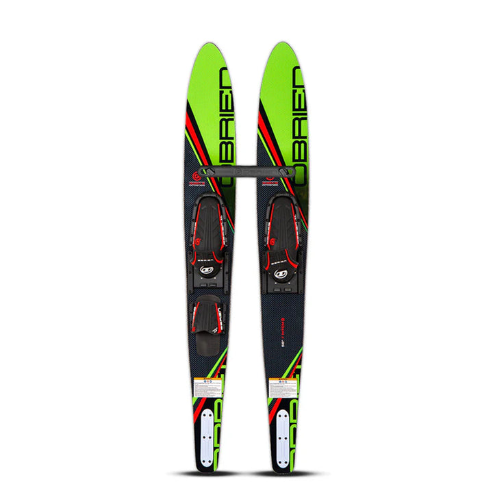O'Brien Watersports Celebrity 58" Combo Waterskis w/ Jr. X-7 and Rear Toe Plate