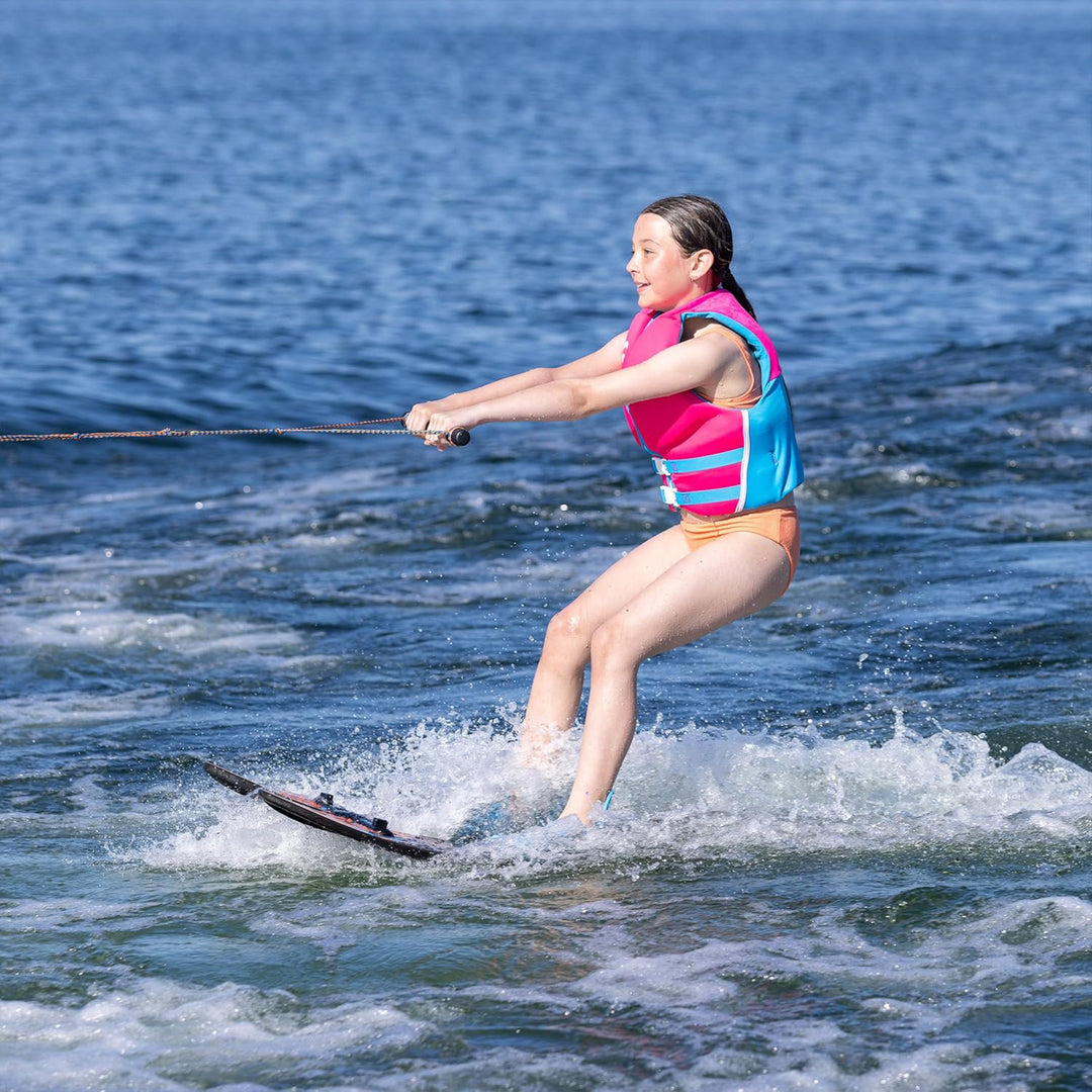 O'Brien Watersports All-Star Platform Trainers, 46" Towable Waterskis for Kids - VMInnovations