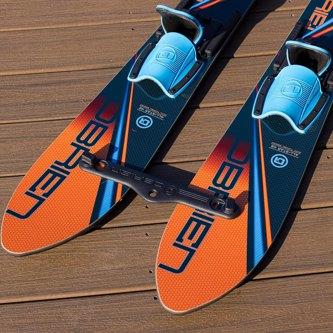 O'Brien Watersports All-Star Platform Trainers, 46" Towable Waterskis for Kids - VMInnovations