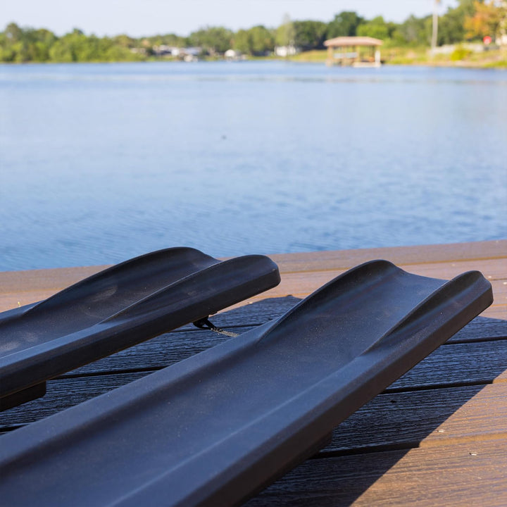 O'Brien Watersports All-Star Platform Trainers, 46" Towable Waterskis for Kids - VMInnovations