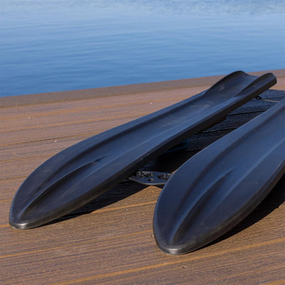O'Brien Watersports All-Star Platform Trainers, 46" Towable Waterskis for Kids - VMInnovations