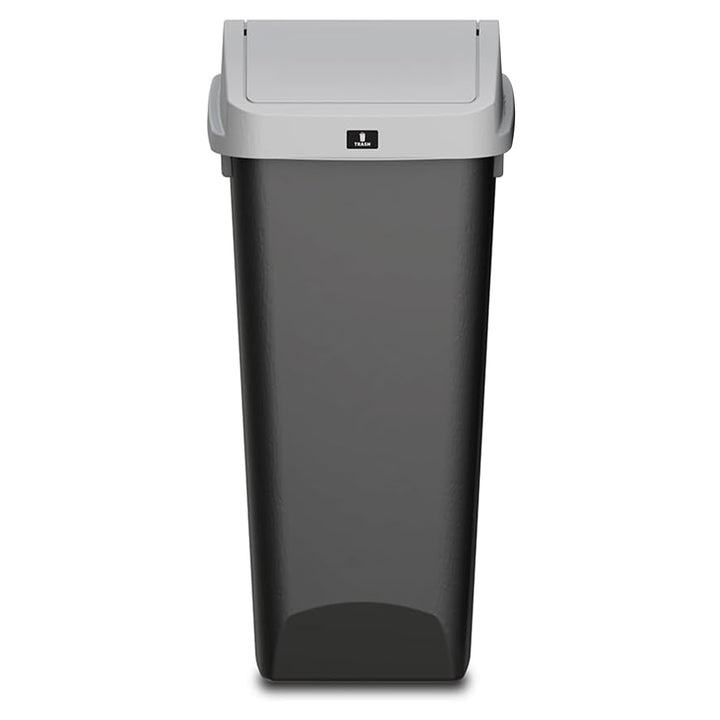 Glad Link & Sort 3-Piece Waste and Recycling Bin with Lid Set, 36 Gal,(Open Box)