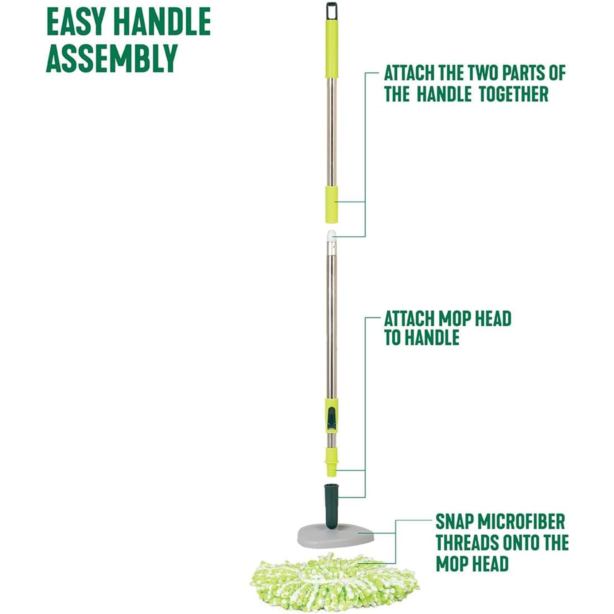 Pine-Sol Spin Mop & Bucket Cleaning Set for Hardwood Floors (Open Box)