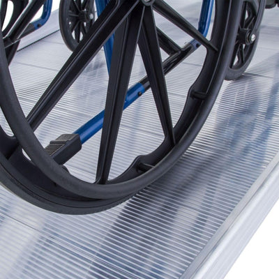 Silver Spring 4' Portable Wheelchair Ramp for Home Steps w/850 lbs Cap(Open Box) - VMInnovations